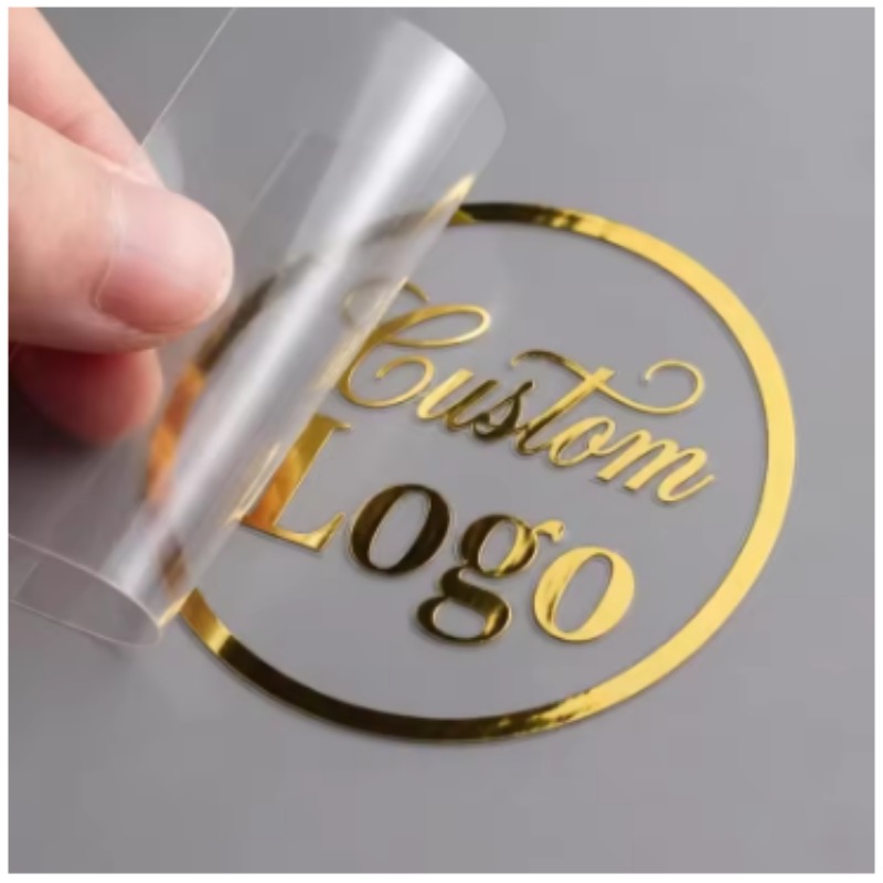 3D Printing Metal - Etiqueta adhesiva personalizada en relieve con