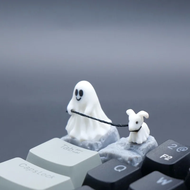 3D Printing Ghosting - Teclas de resina con estampado 3D