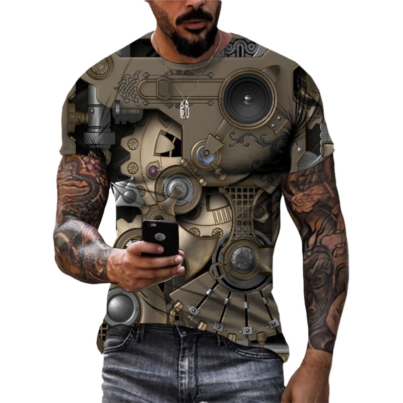 3D Printing Watch - Camiseta con estampado 3D de reloj