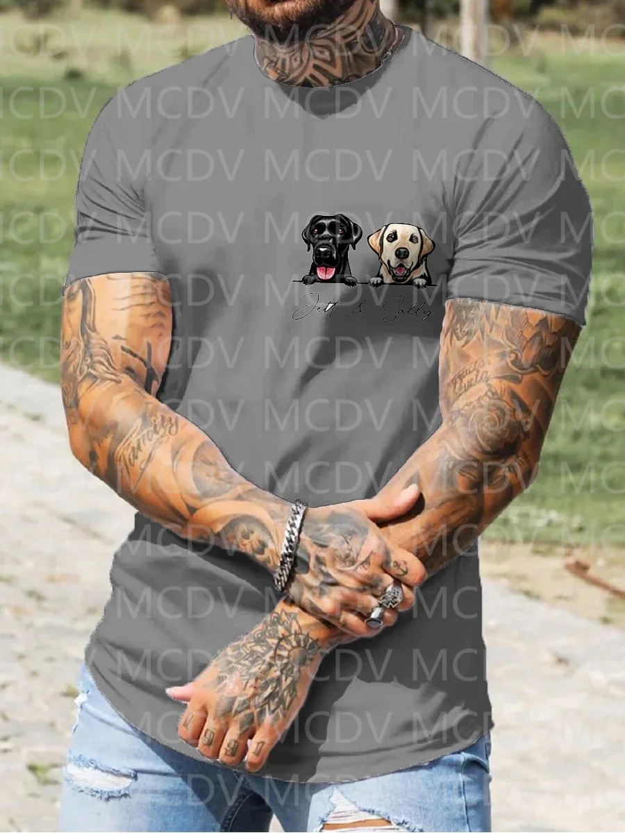 3D Printing Maket - Camiseta de verano para hombre con