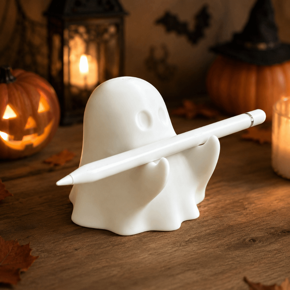 3D Printing Ghosting - Portalápices con Forma de Fantasma Impreso