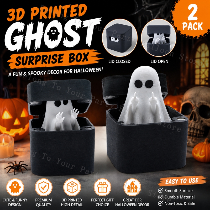 3D Printing Ghosting - Caja Sorpresa con Fantasma de Dedo