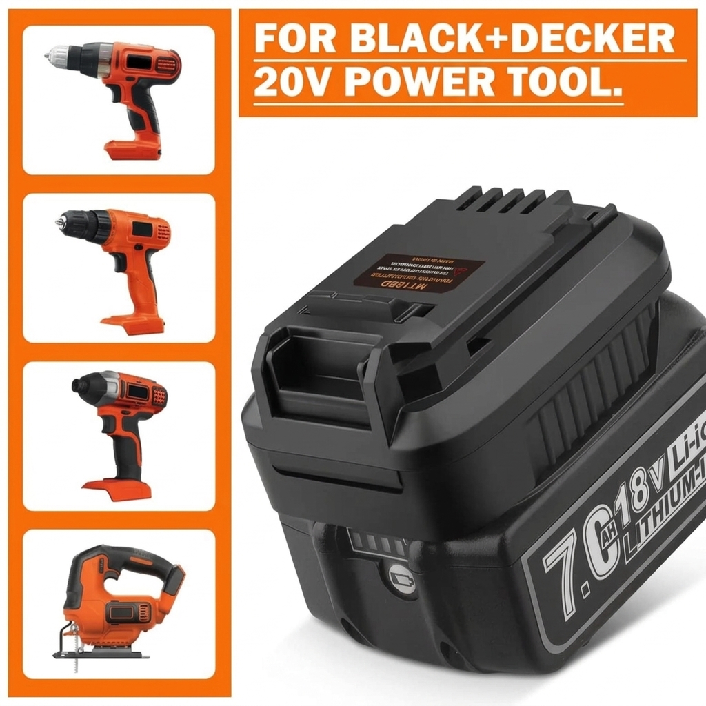 Black+Decker Tool Cordless - Convertidor para herramientas inalámbricas Makita a