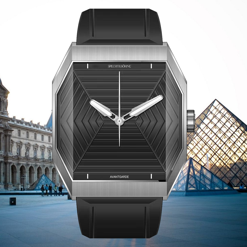 3D Printing Watch - Specht & Söhne nuevo Reloj cuadrado
