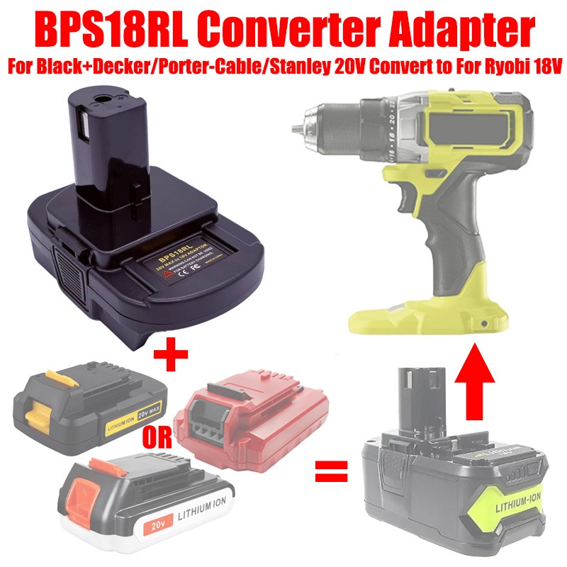 ALASICKA Adaptador de batería  - Black+Decker Tool Cordless reseña y precio