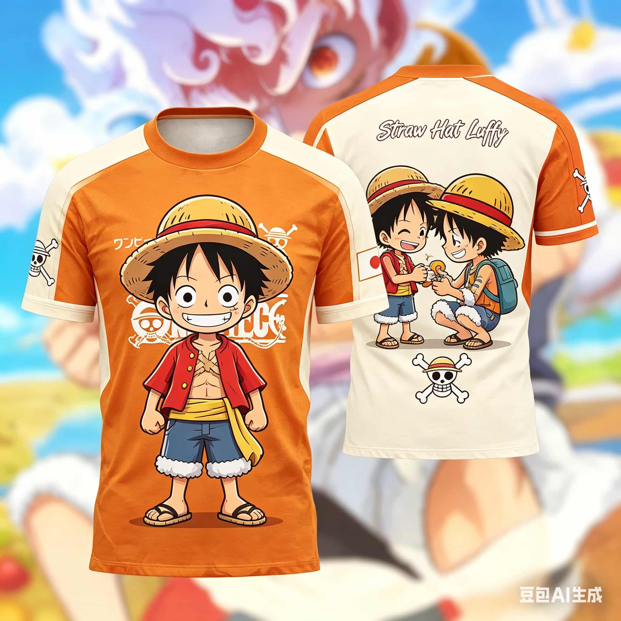 Camiseta de Fútbol con Estampa - 3D Printing One Piece reseña y precio