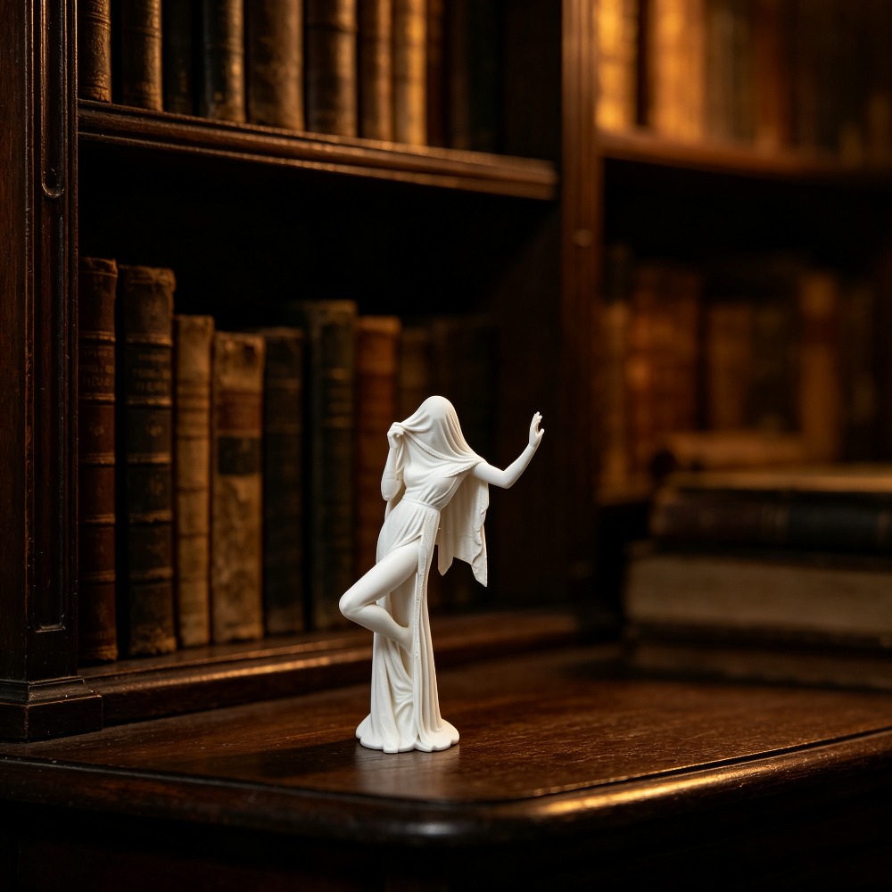 Figura de Dama Fantasma Bailar - 3D Printing Ghosting reseña y precio