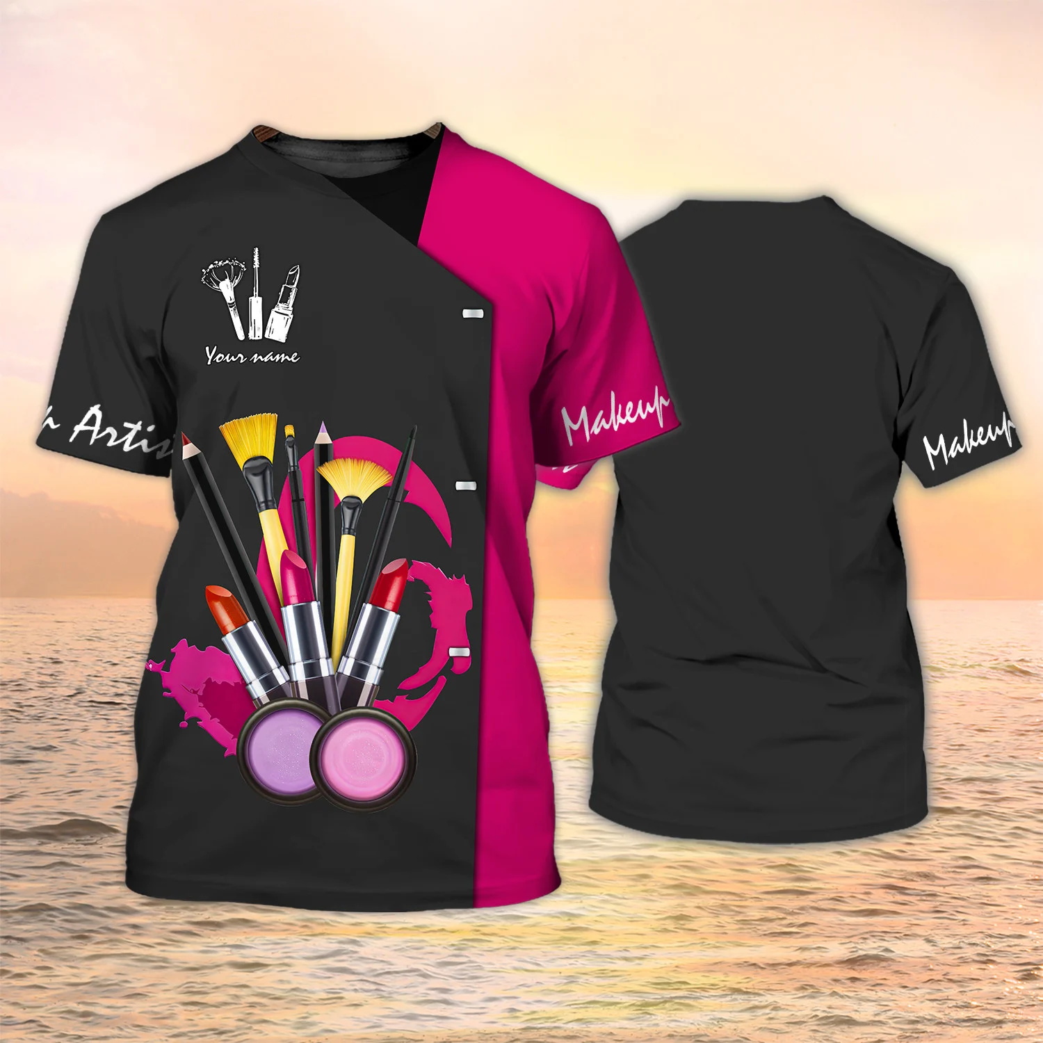 Camiseta de moda de verano par - 3D Printing Maket reseña y precio