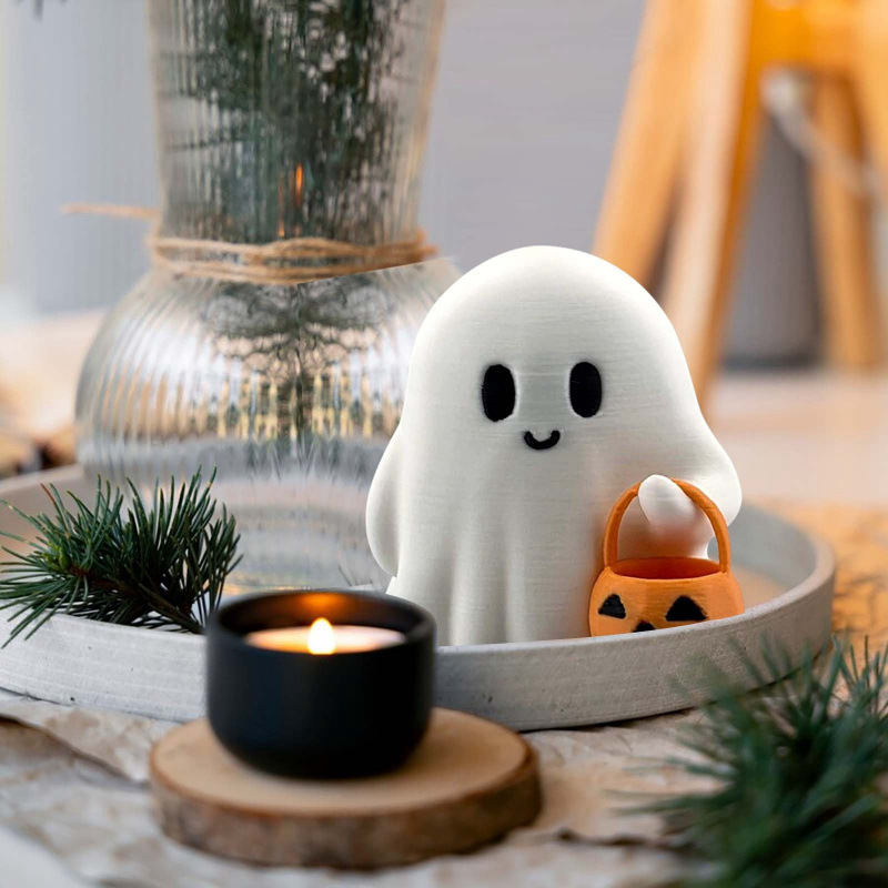2 piezas de pequeños fantasmas - 3D Printing Ghosting reseña y precio