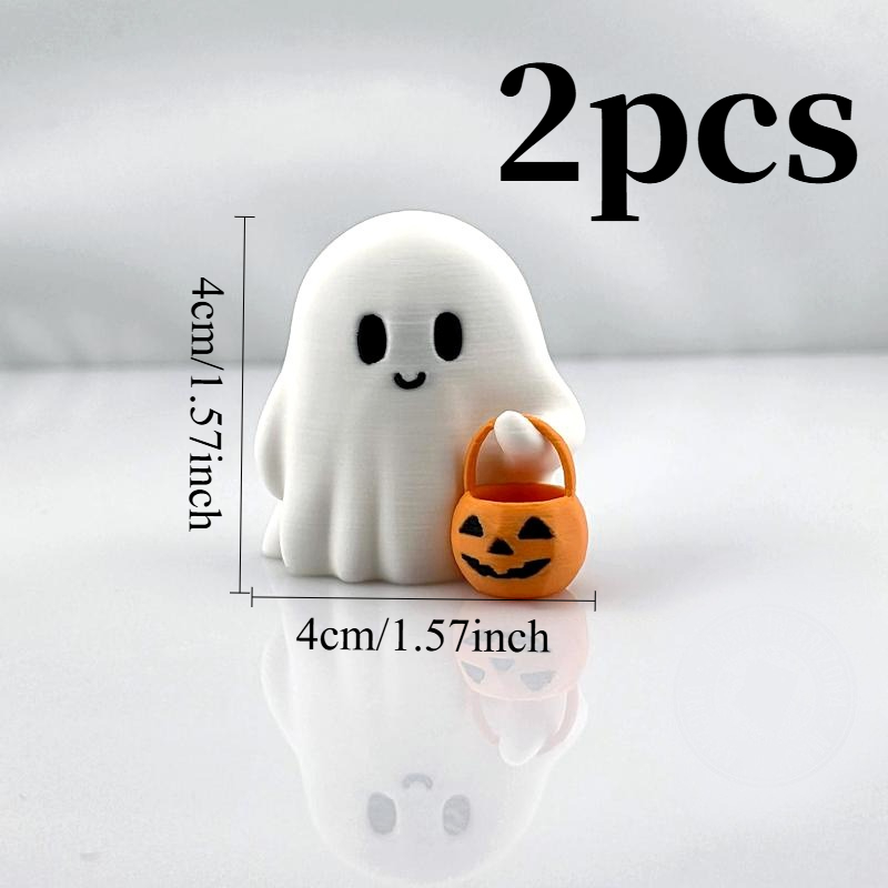 2 piezas de pequeños fantasmas - 3D Printing Ghosting reseña y precio