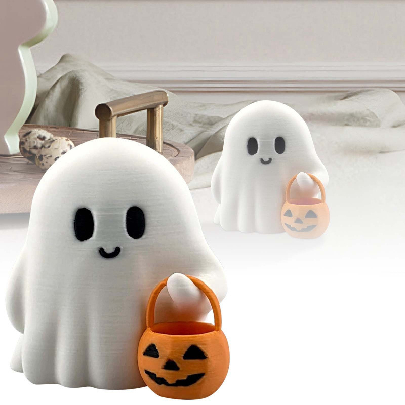2 piezas de pequeños fantasmas - 3D Printing Ghosting reseña y precio