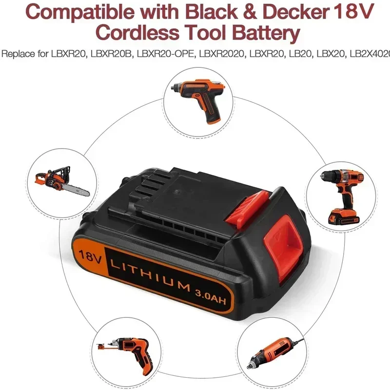 Reemplazo BL2018 de 18V, 3,0Ah - Black+Decker Tool Cordless reseña y precio