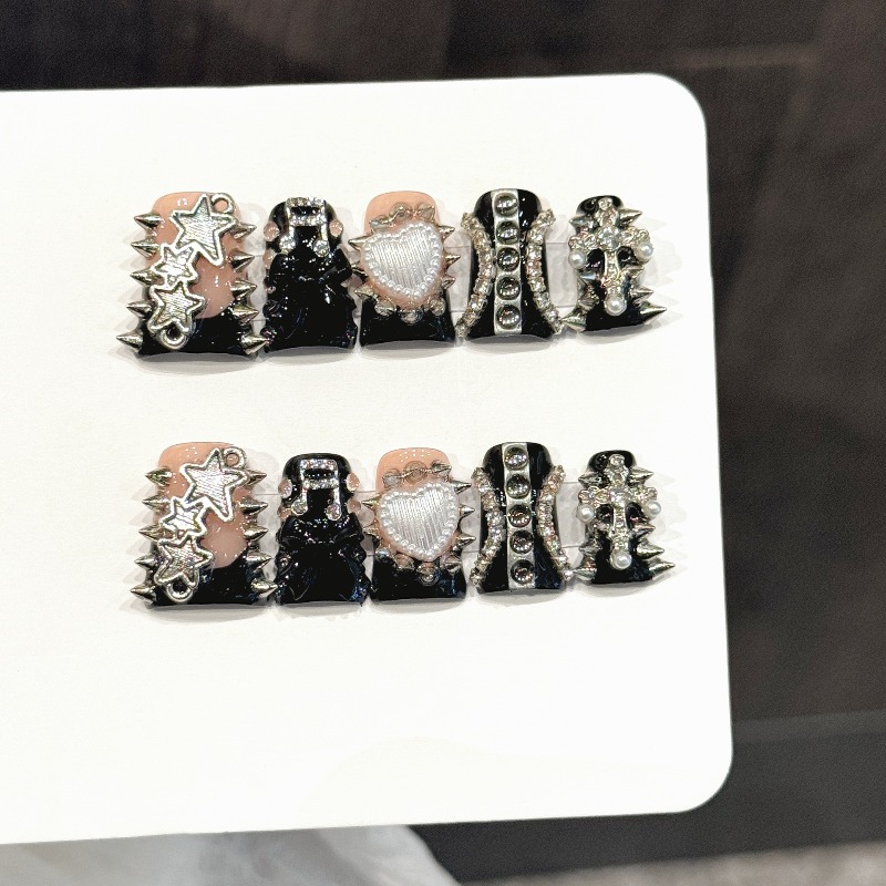 10 Uñas Postizas Y2K con Diseñ - 3D Printing Metal reseña y precio