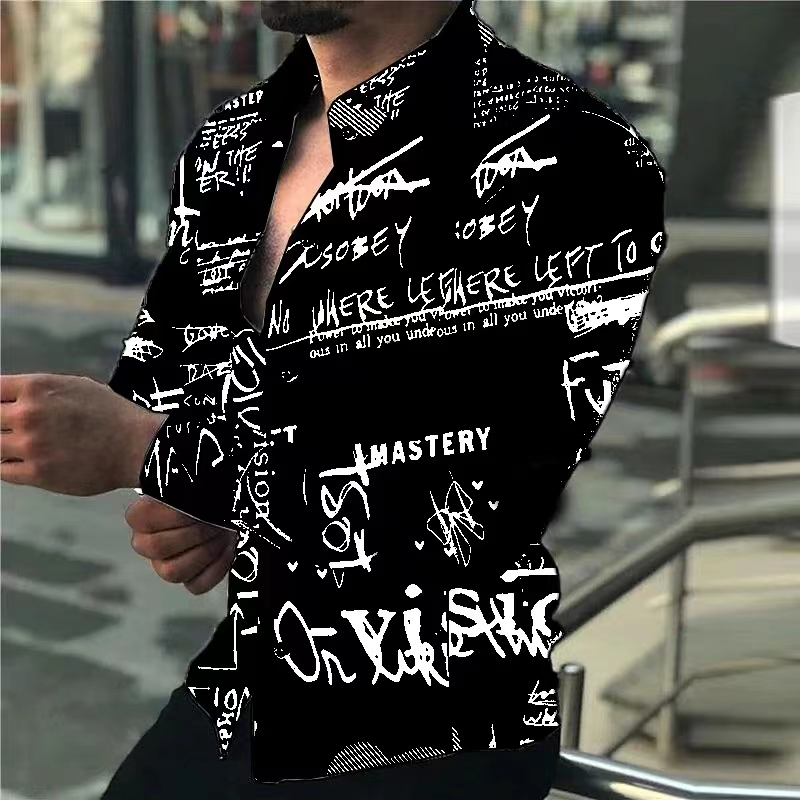 Camisa de Manga Larga para Hom - 3D Printing Design reseña y precio