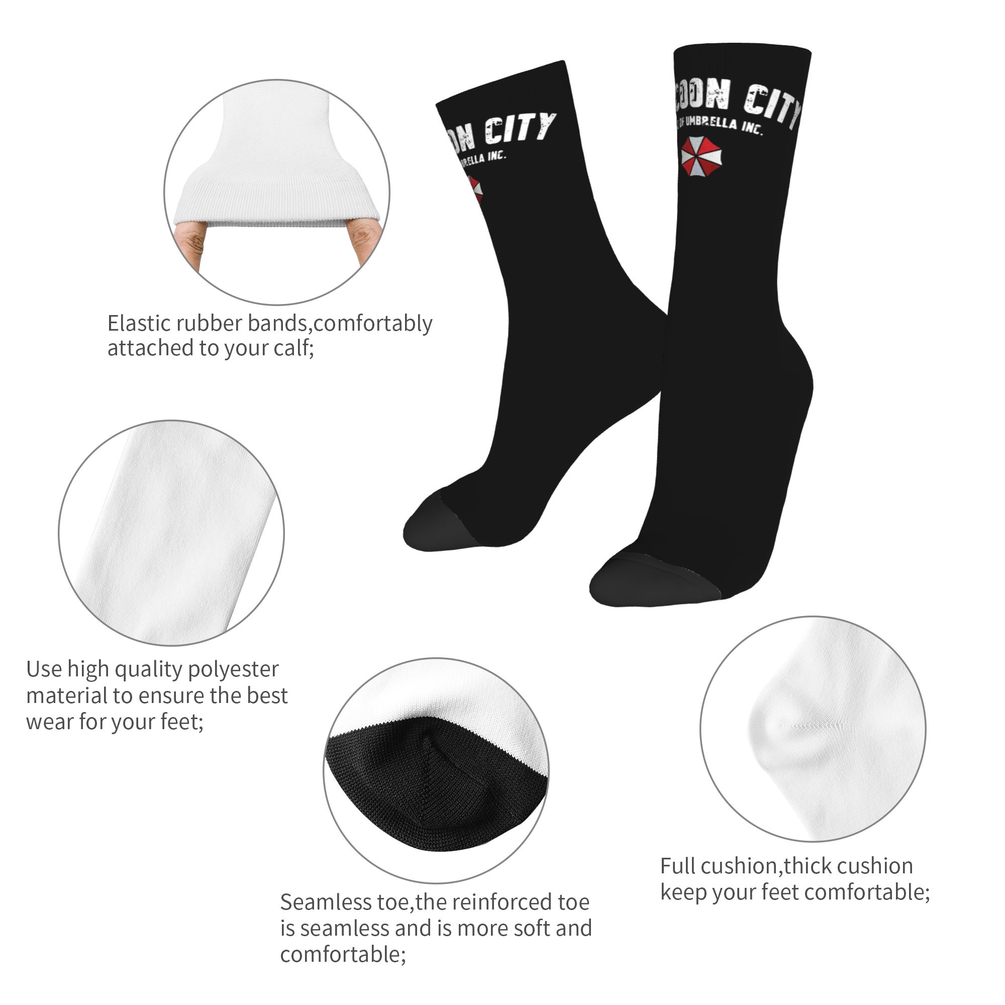 Calcetines personalizados Racc - 3D Printing Youtube Videos reseña y precio