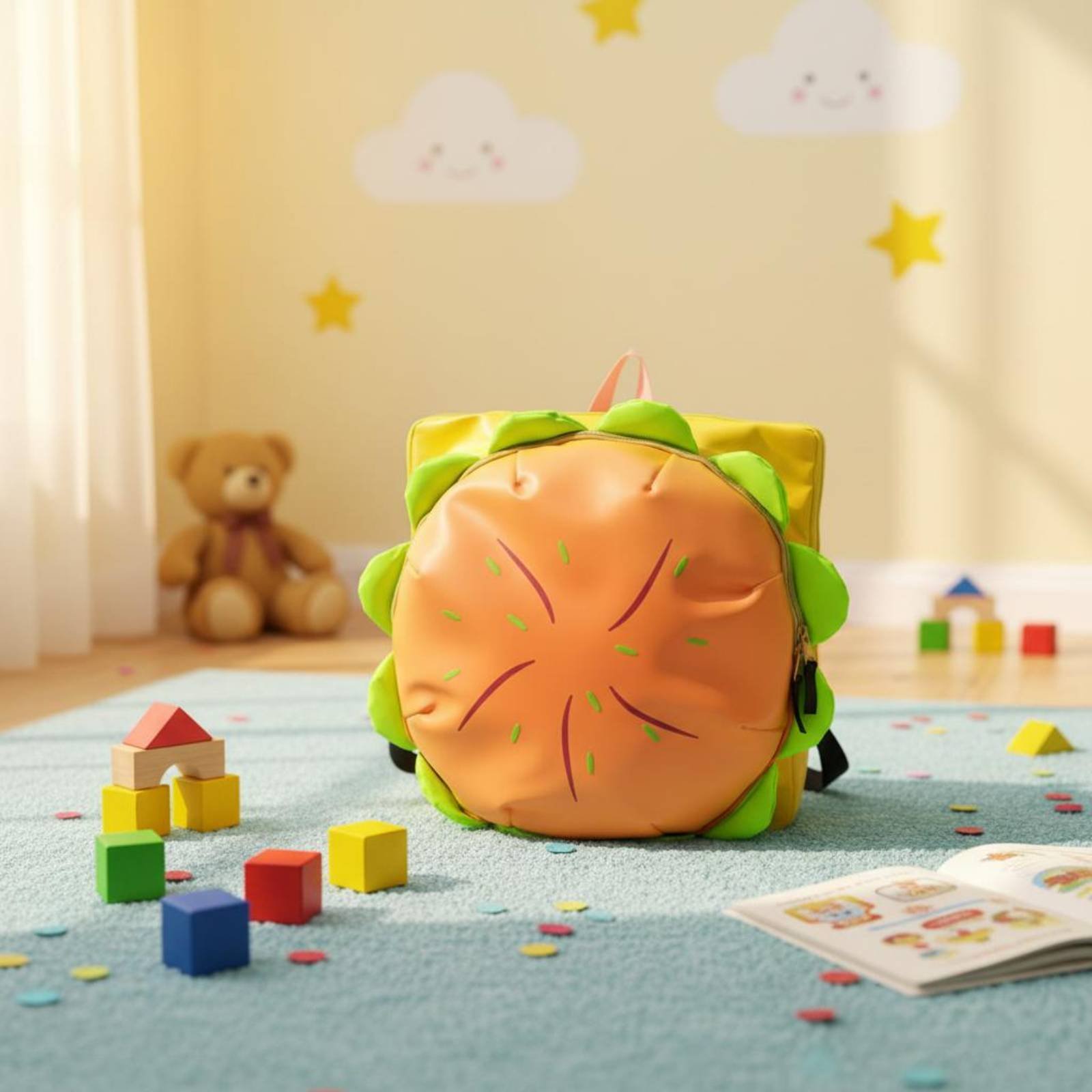 Mochila con diseño de hamburgu - 3D Printing Design reseña y precio