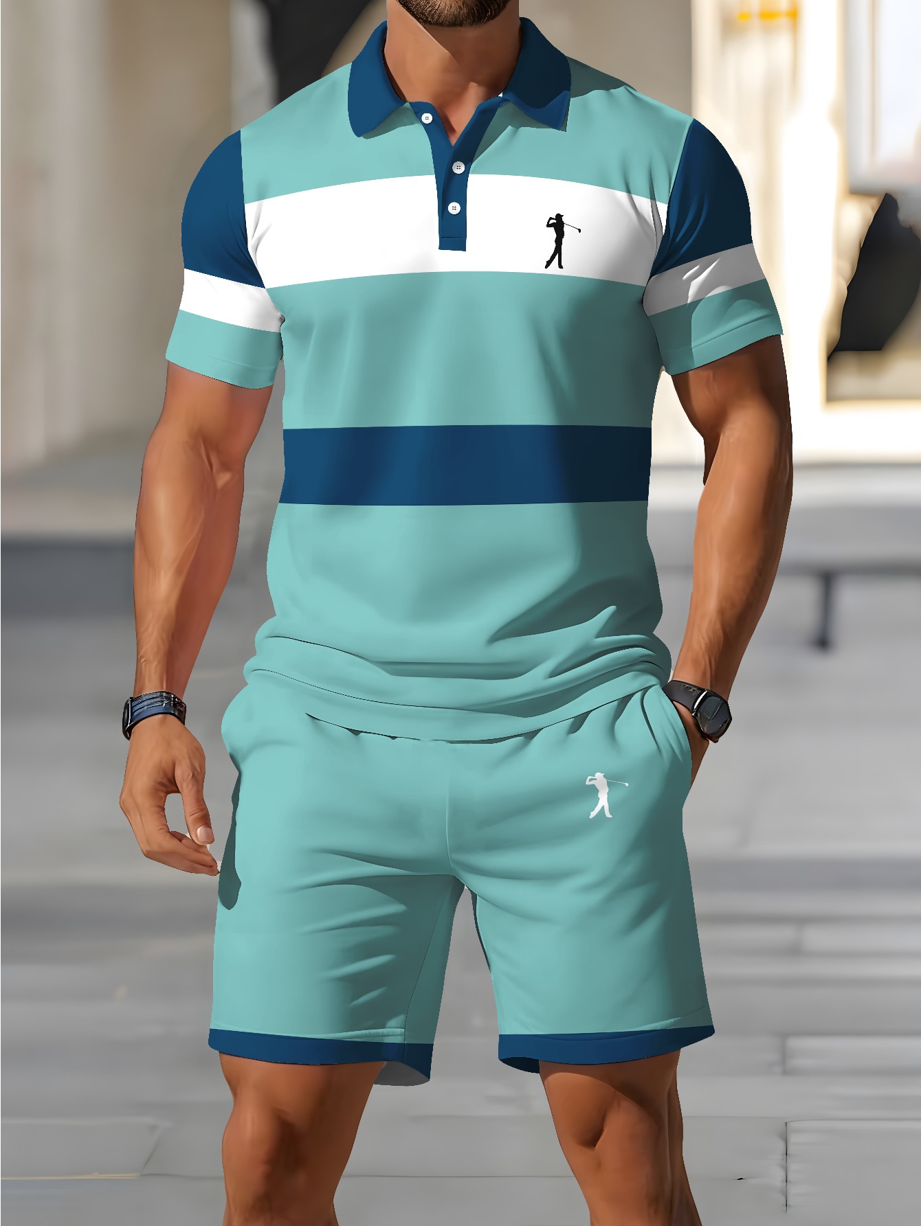 Conjunto de Polo para Hombre V - 3D Printing Design reseña y precio