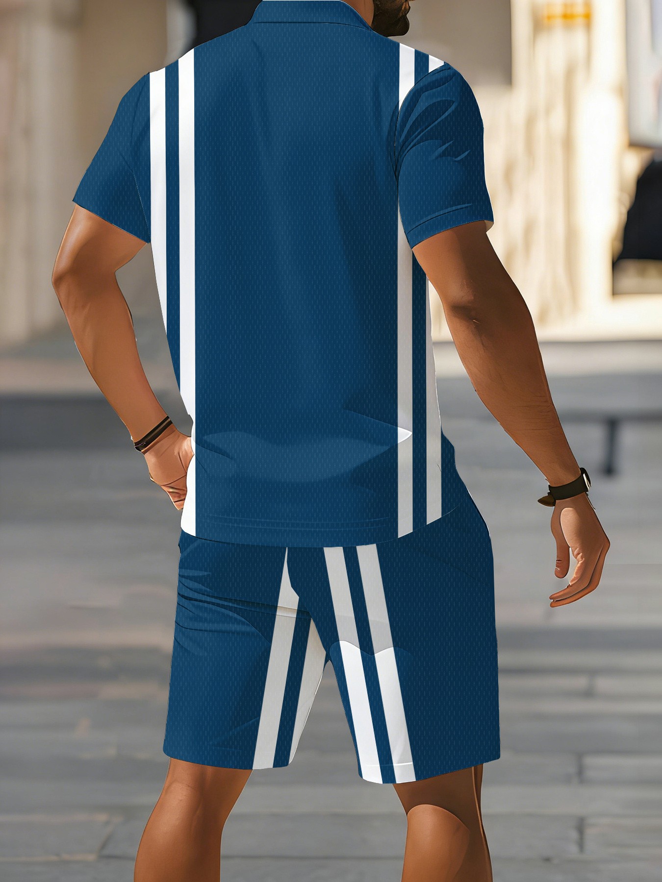 Conjunto de Polo de Manga Cort - 3D Printing Design reseña y precio